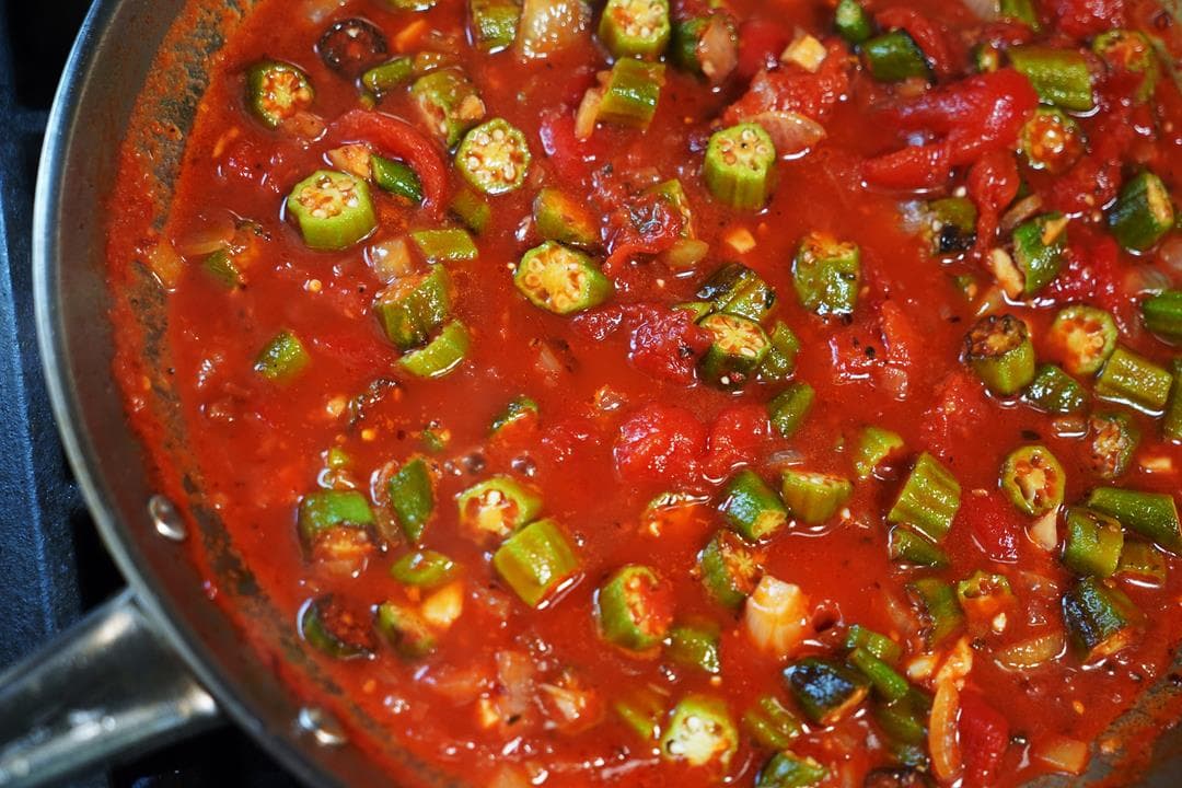 Okra and Tomato Stew