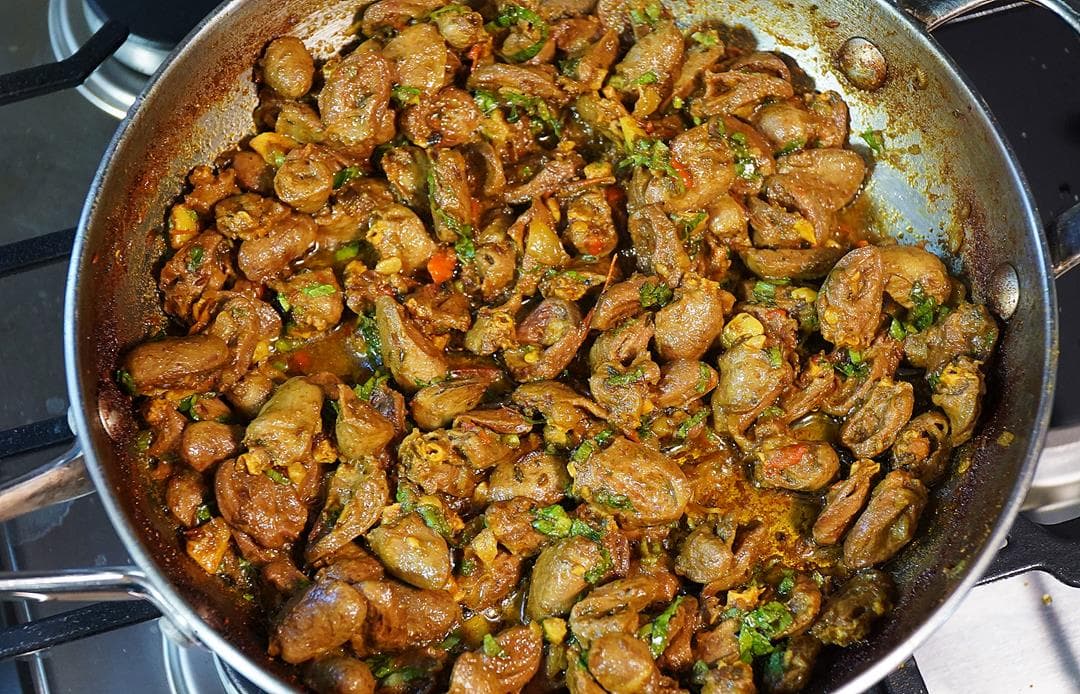 Outstanding Curry Chicken Hearts