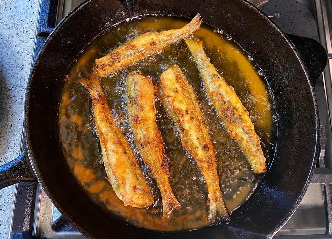 “Fry Dry” Smelts (fish)